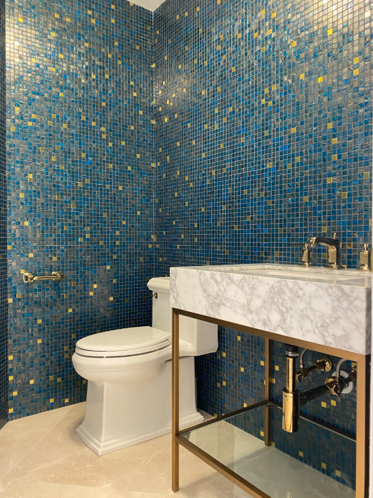 Powder Room Transformation — after renovation