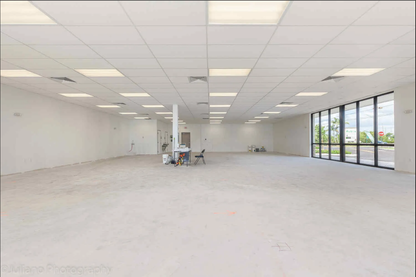 Commercial Interior Build-Out: Before & After Transformation — after renovation