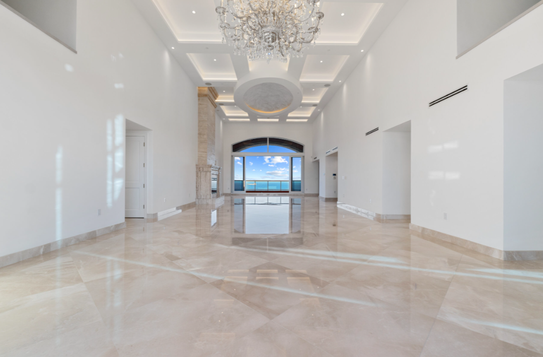 Grand Living Space Transformation — after renovation